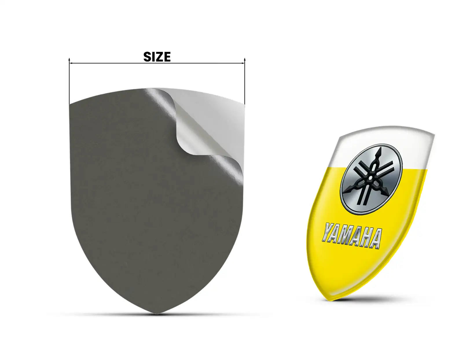 Yamaha Firmenlogosticker Sportlich Stern Professionell